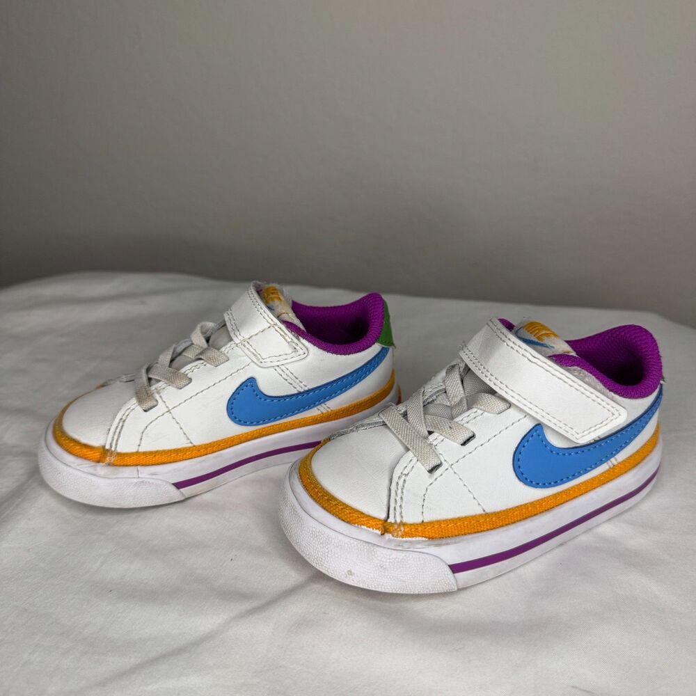 Nike Court Legacy Baby/Toddler Shoes Color: Summit White Blue